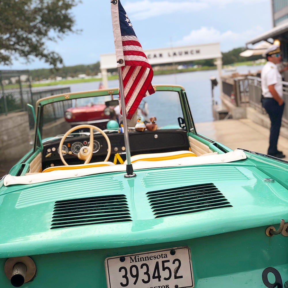 Disney Springs Vintage Amphicar rides