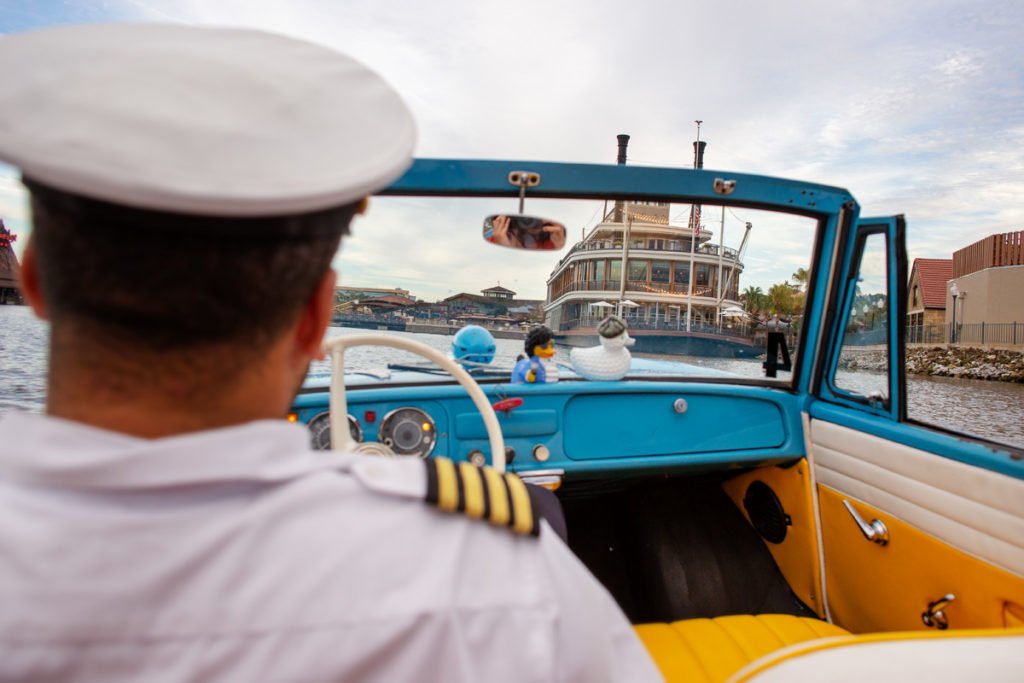 Disney Springs Vintage Amphicar ride