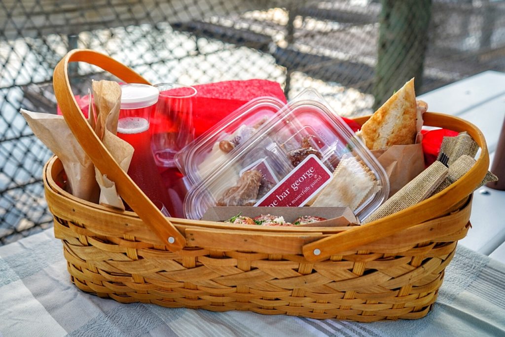 Orlando picnic basket from Wine Bar George