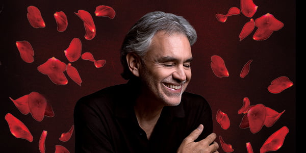 Andrea Bocelli Valentine's Concert in Orlando February 13