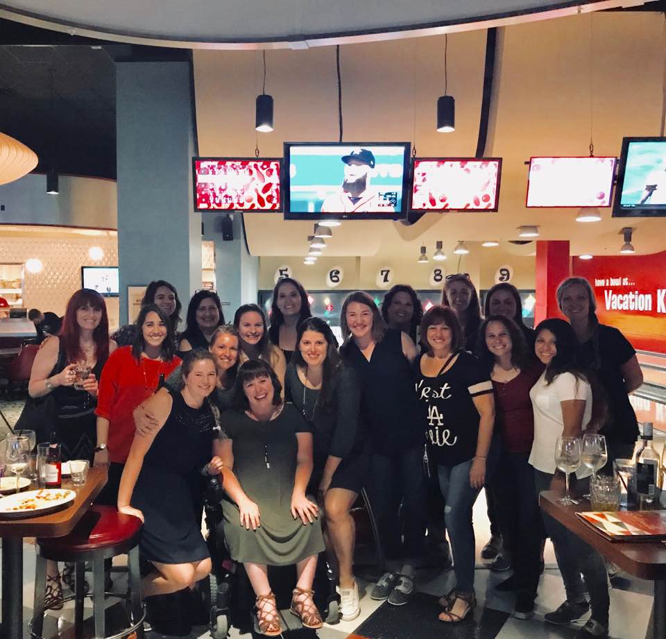 Bachelorette Party in Orlando at Splitsville