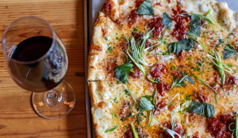 Pizza + Wine Deals for $40 or Less