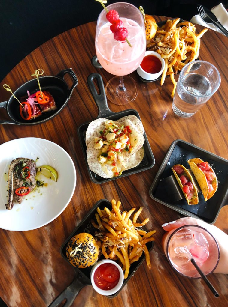 Happy hour food and drinks at STK Orlando