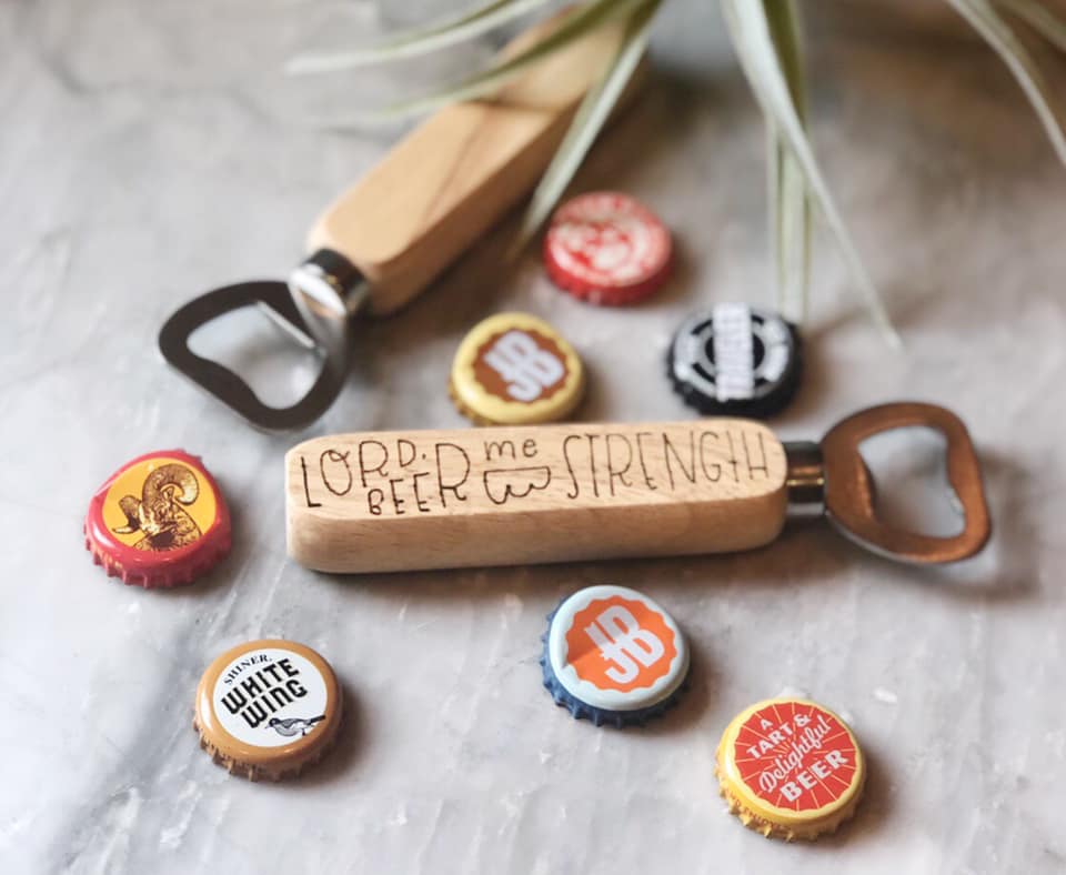 Orlando Workshops and Classes June 2019 - wood burned bottle opener