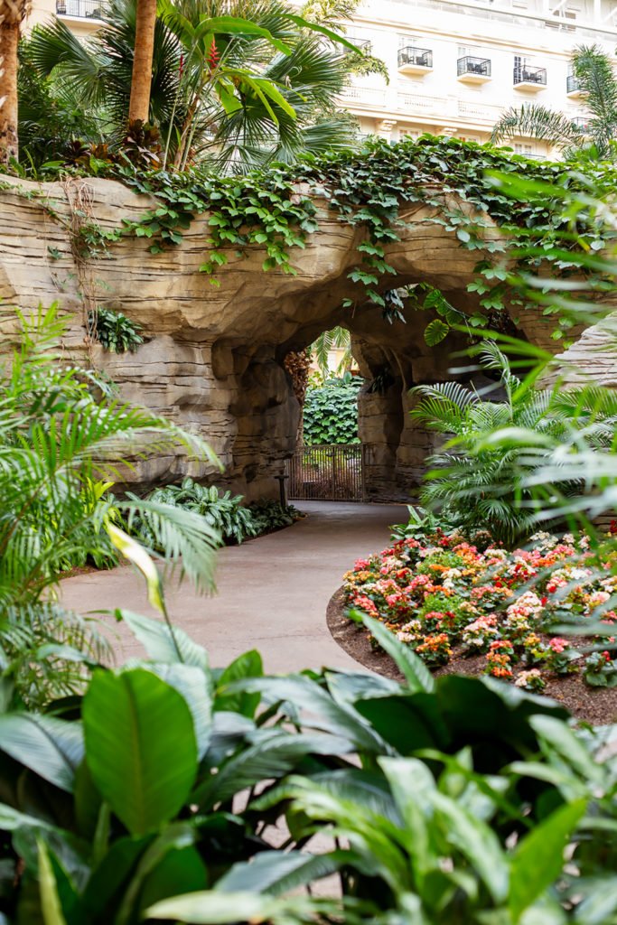 The atrium at Gaylord Palms