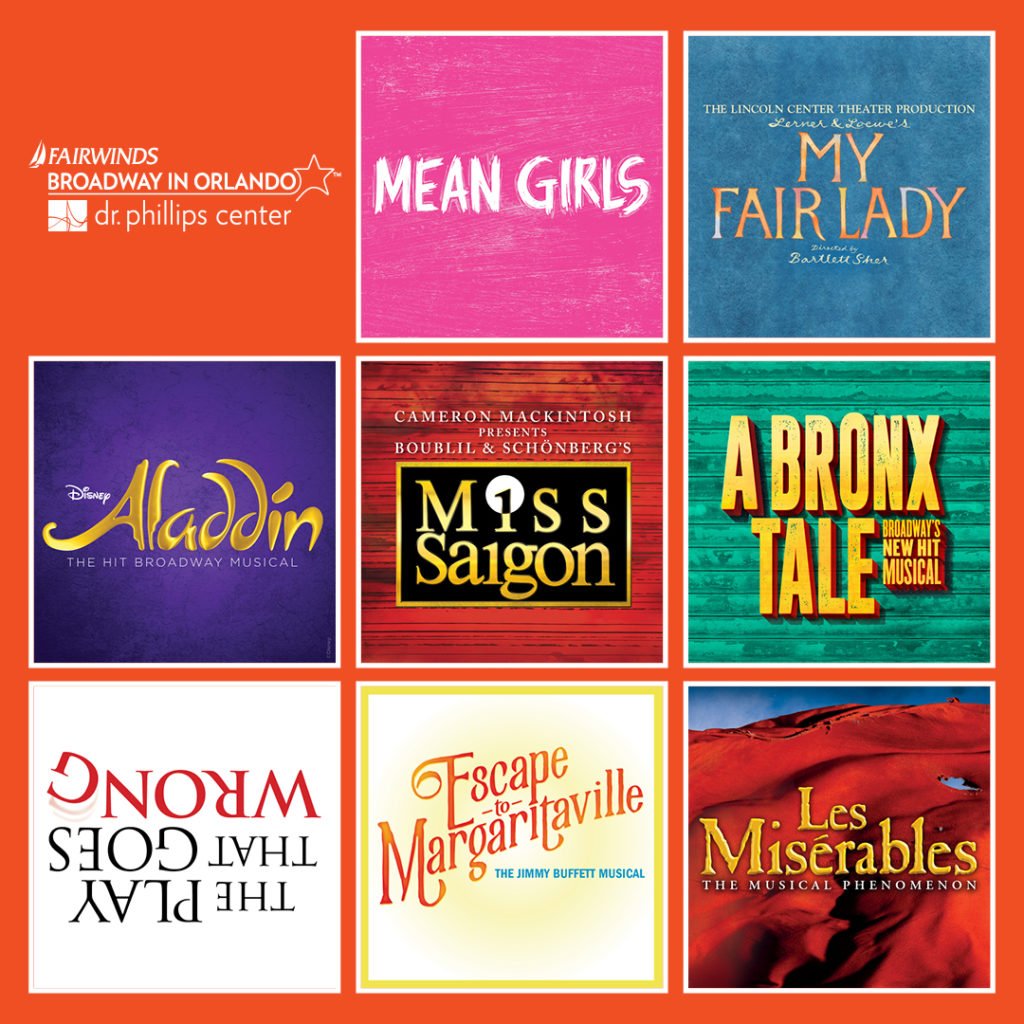 2019-20 Broadway Season in Orlando at Dr. Phillips Center for the Performing Arts