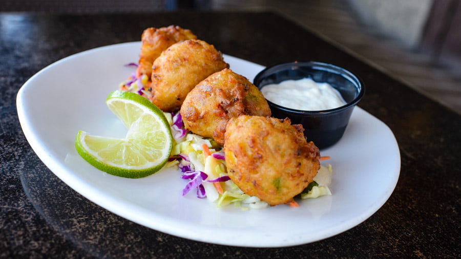 Conch Fritters from Rainforest Cafe