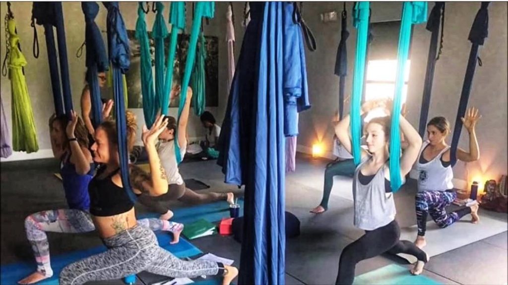 Unique dance and fitness classes in Orlando - Aerial Yoga