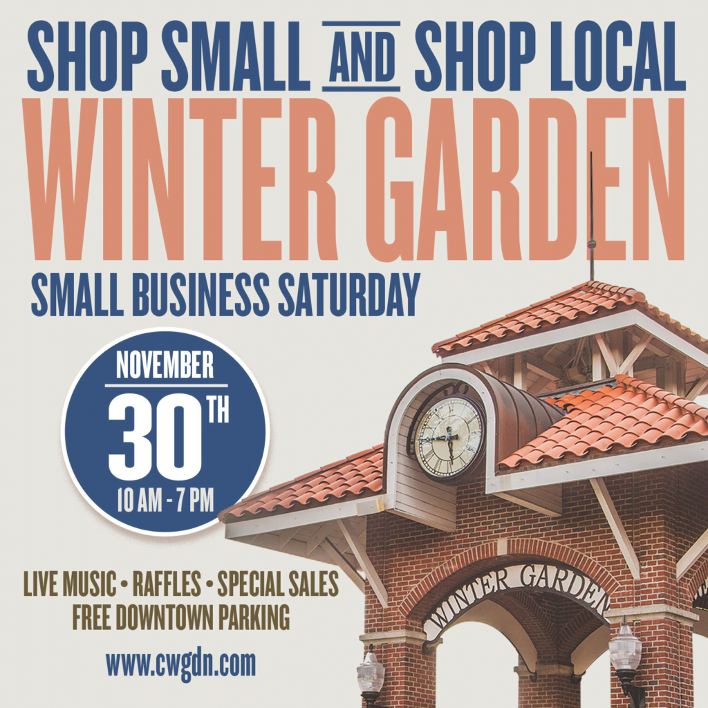 Winter Garden Small Business Saturday 2019
