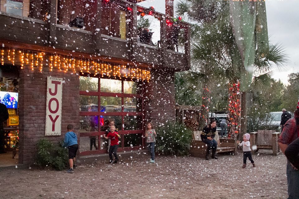 Snow at Wekiva Island