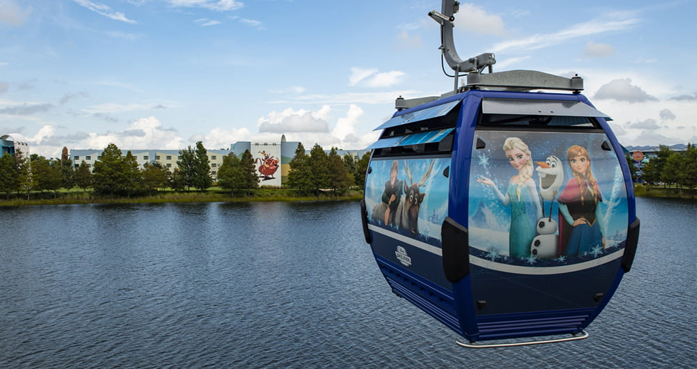 Disney Skyliner Gondola Crawl