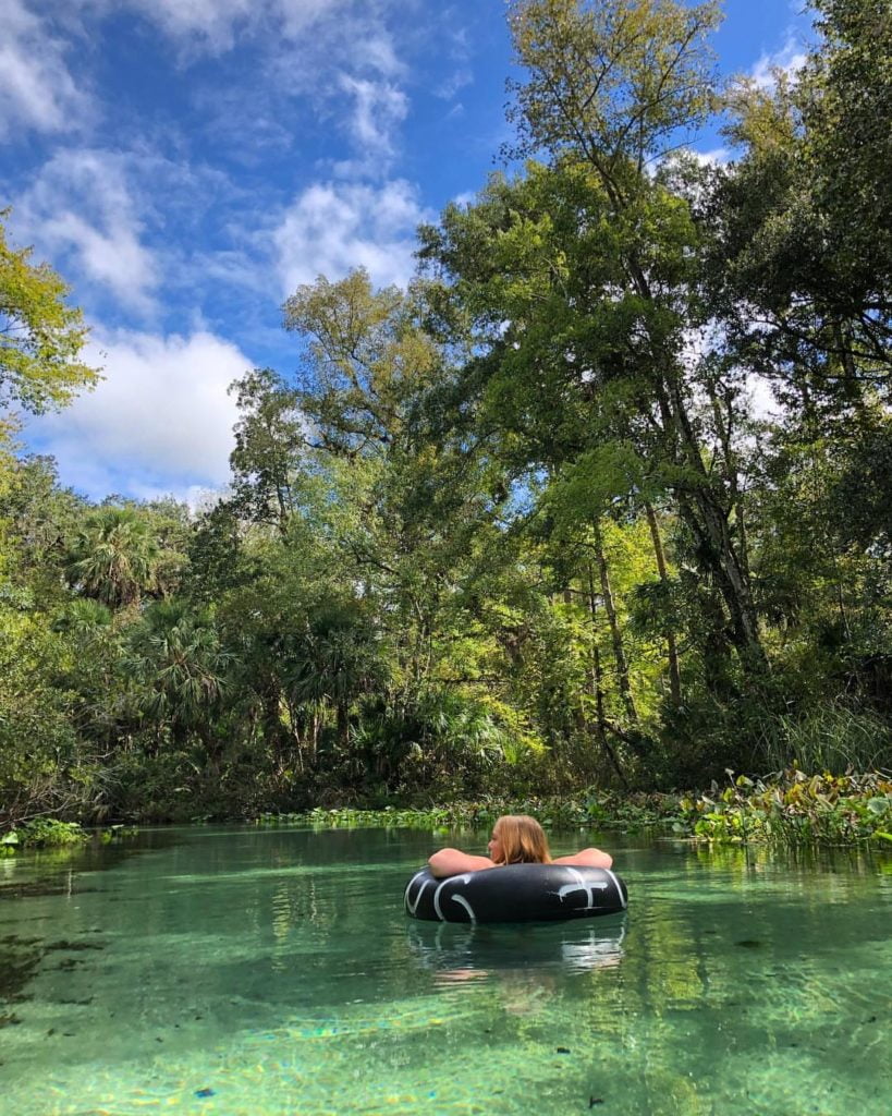 Tubing at kelly Park