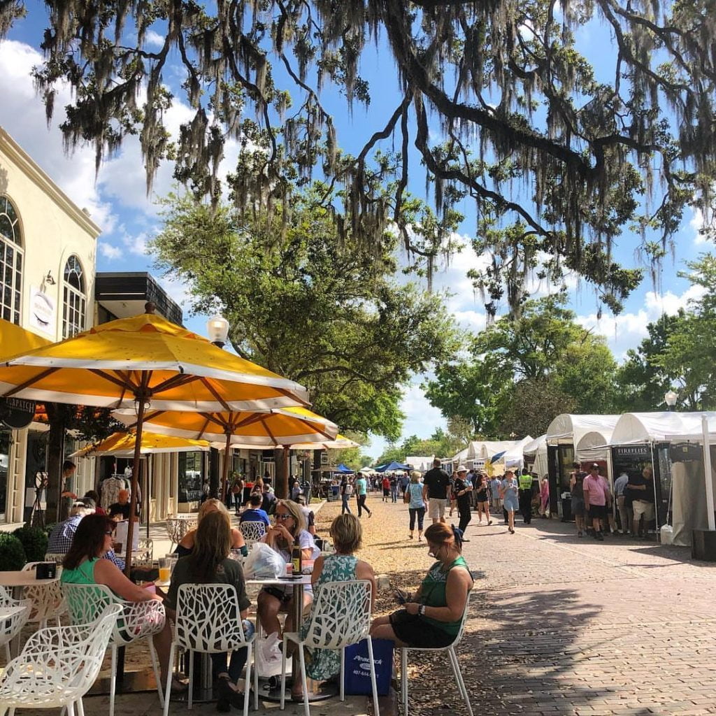 Winter Park Sidewalk Art Festival