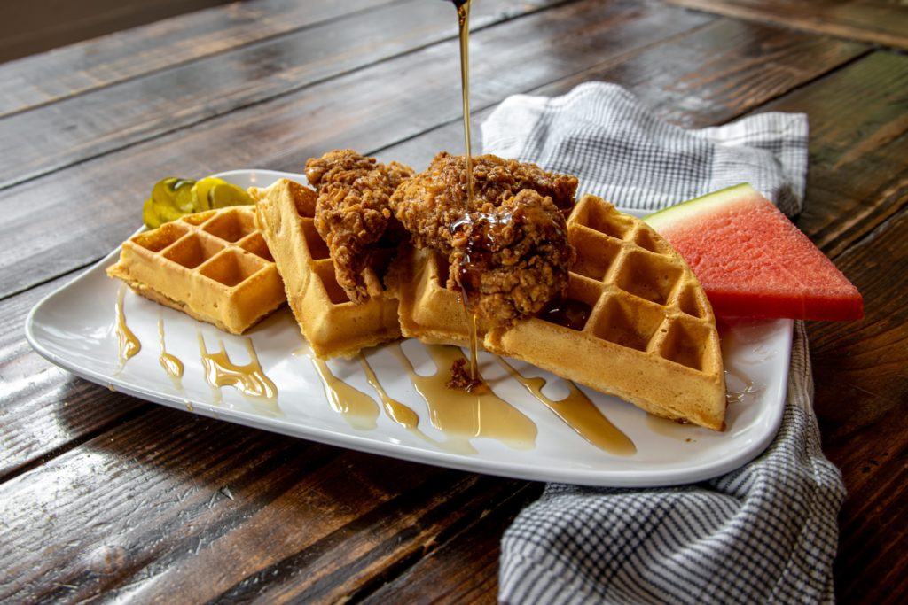 Chicken & Waffle at The Coop