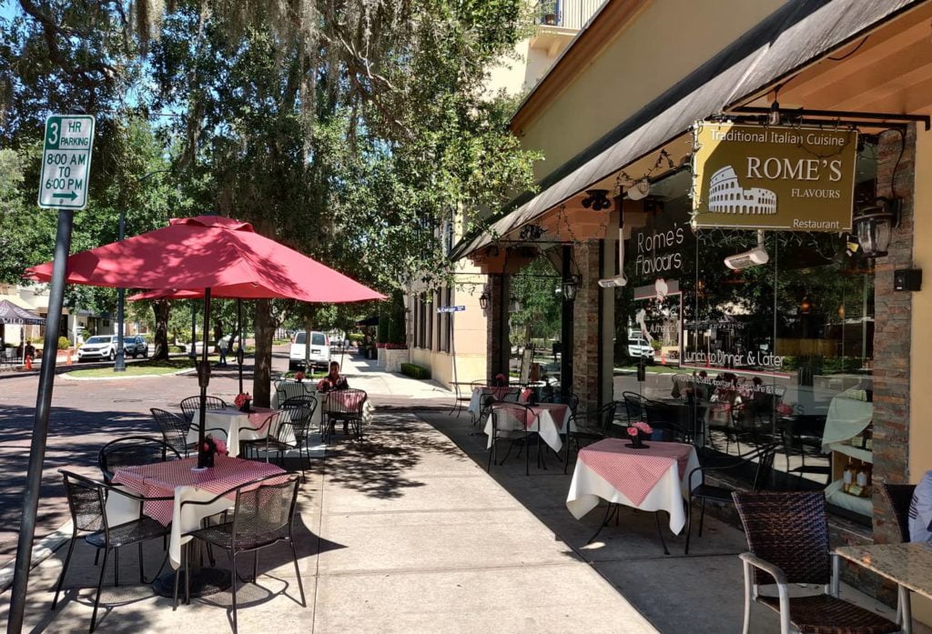 Italian Date Night in Orlando at Rome's Flavours in Winter Park, FL