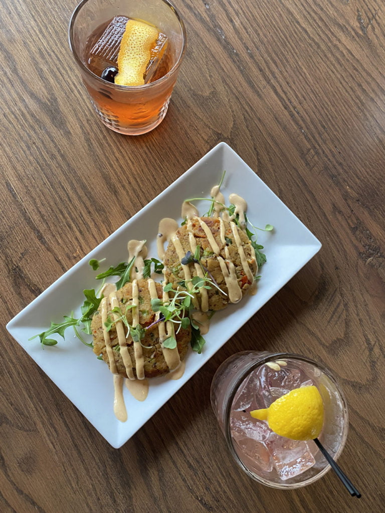 Fish Cakes appetizer The Table DeLand