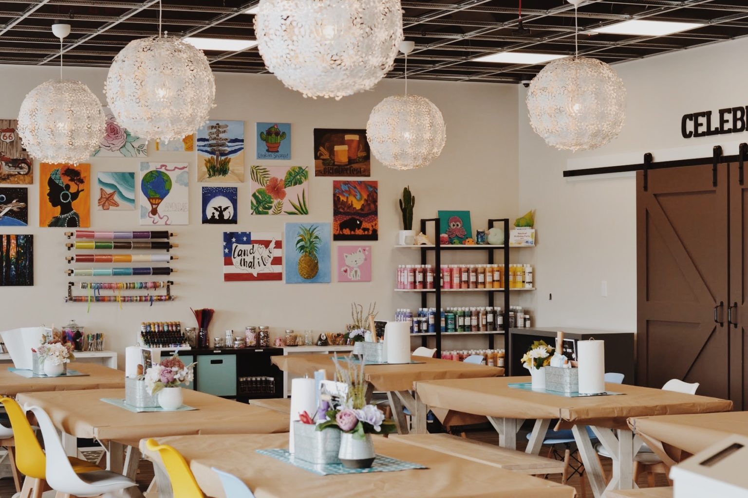 Get Messy on a Private Splatter Paint Date Night at Pinspiration Orlando