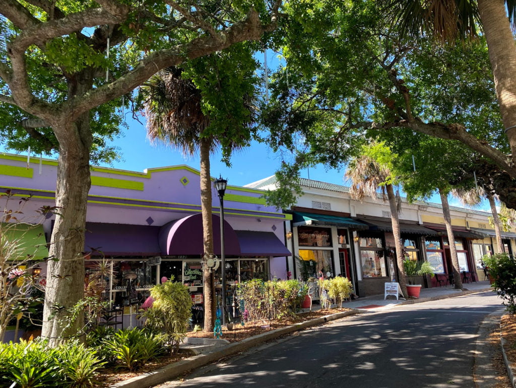 Harrison Street in Cocoa Village