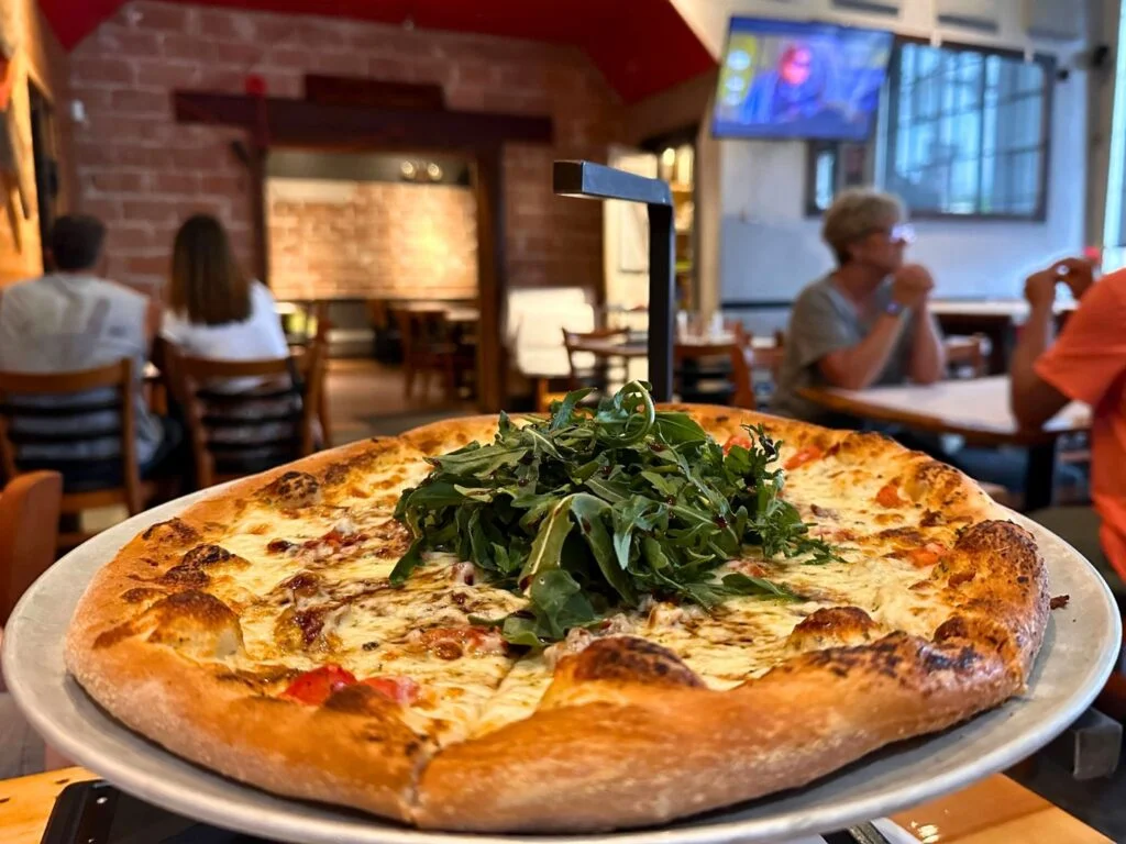 BLT Pizza served at FM Pizza Downtown Melbourne Arts District
