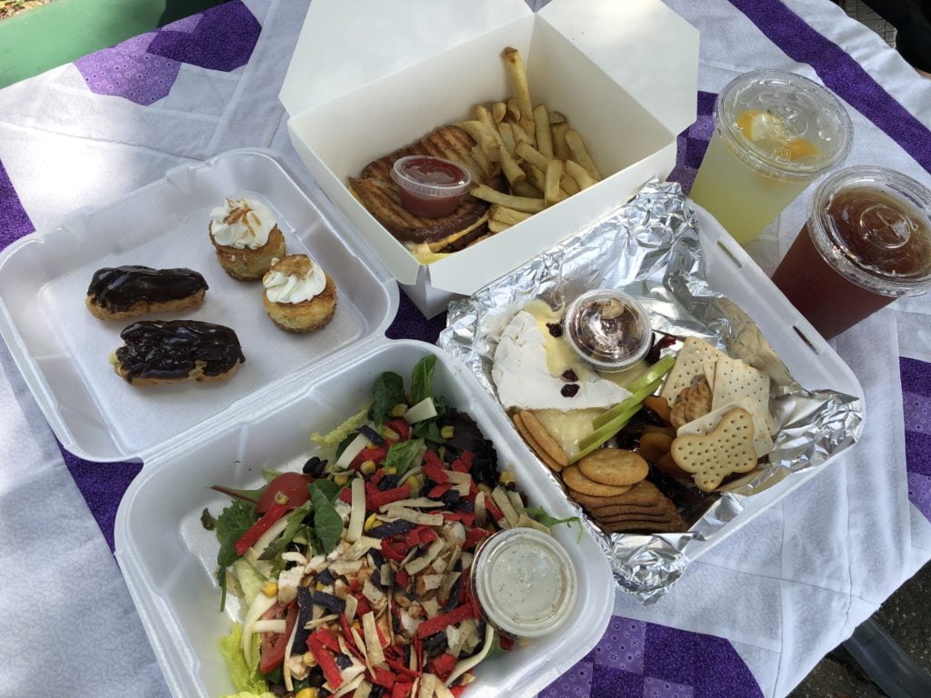 AmazingCo mystery picnic spread in Mount Dora