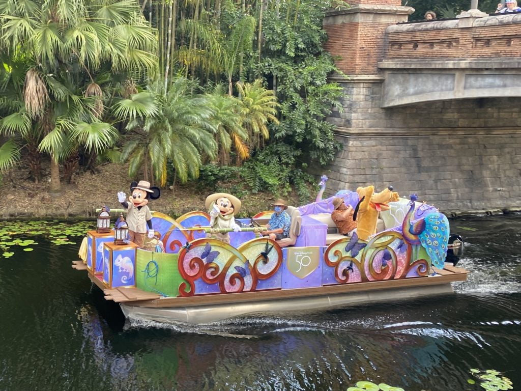 50th Anniversary Character Cavalcade at Disney's Animal Kingdom