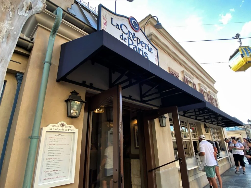 La Creperie de Paris at the expansion of the France Pavilion at EPCOT