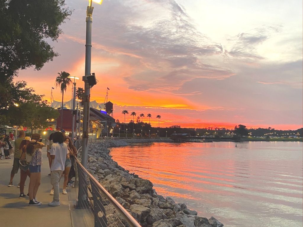 Disney Springs West Side at Sunset - Dani Meyering