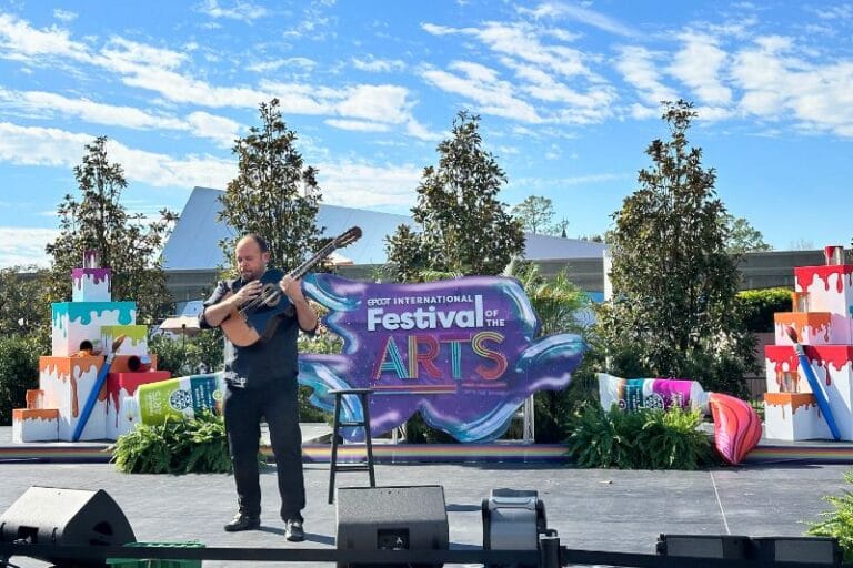 Live Music at EPCOT Festival of the Arts spanish guitar - image by Dani Meyering
