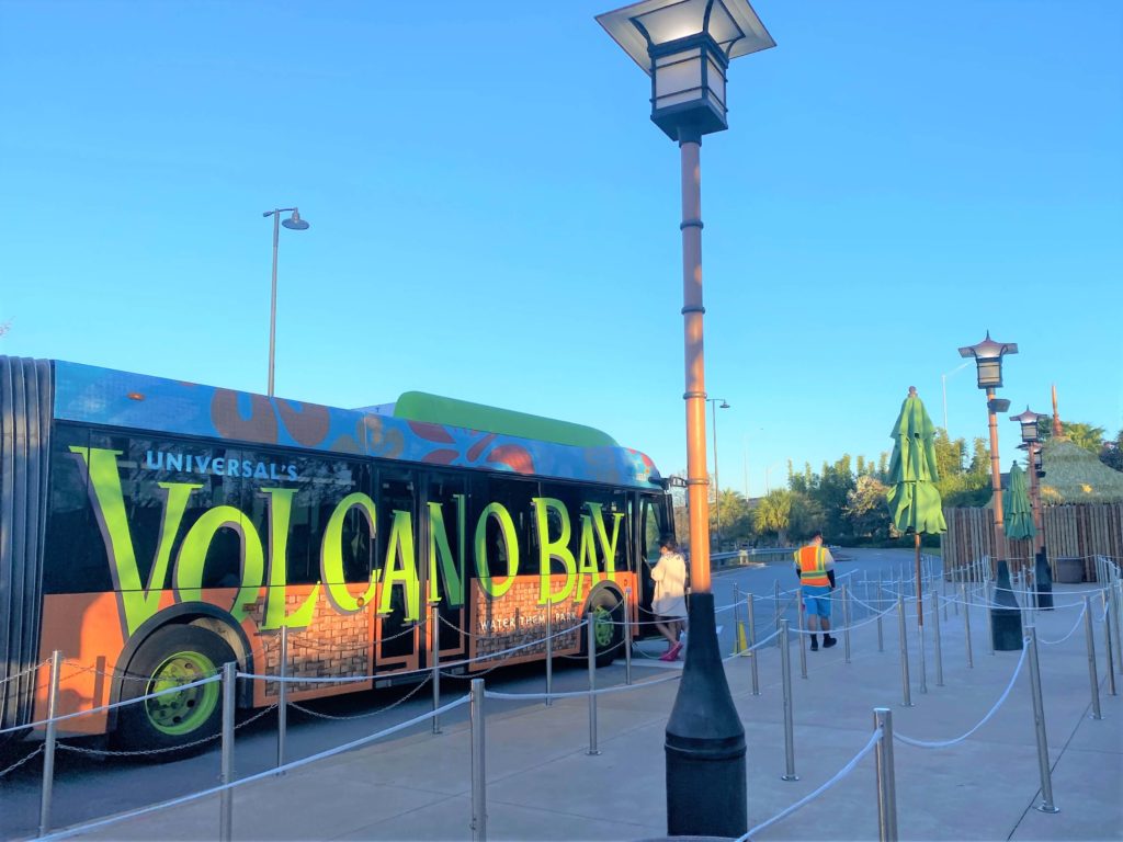 Bus Transportation to Universal's Volcano Bay
