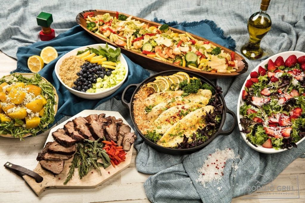 Authentic food at Rodizio Grill