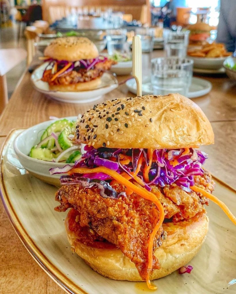 The Monroe Orlando Hot Chicken Sandwich