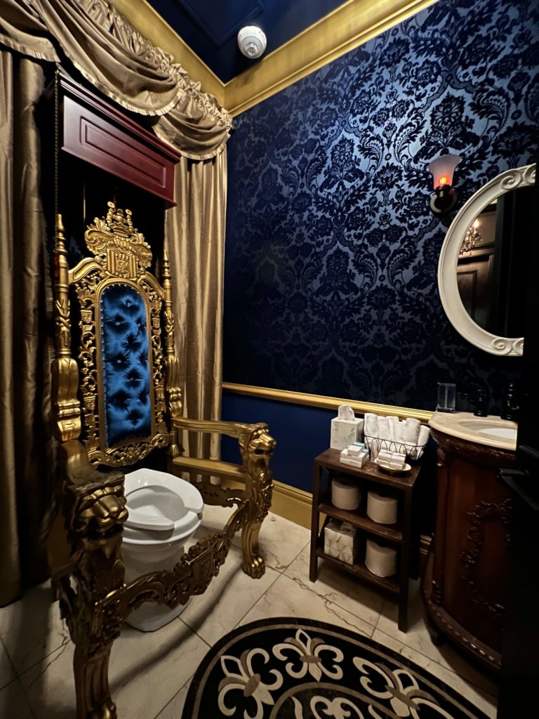 The Throne Bathroom at London House Orlando