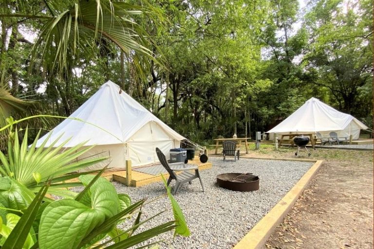 We Went Glamping at Timberline Tampa – Here’s What to Expect