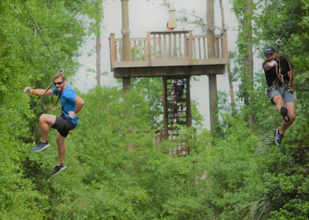 Zip Lining in Orlando Memorial Weekend