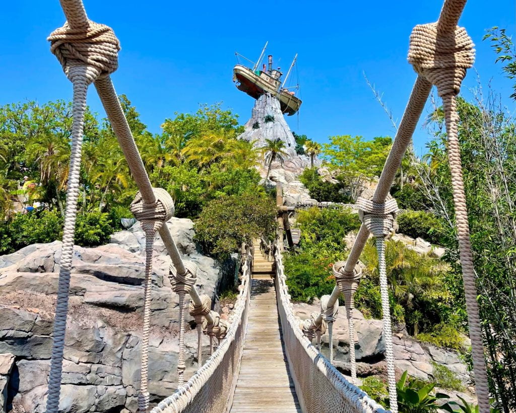 Typhoon Lagoon drawbridge