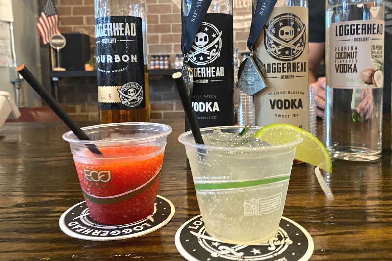 Loggerhead Distillery Sanford Serves Simple Cocktails