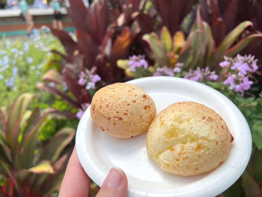 Pão de Queijo Brazilian Cheese Bread at EPCOT Food and Wine