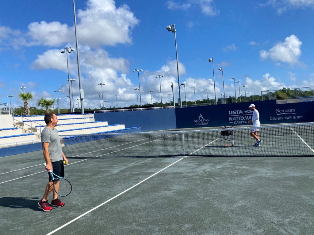 Private Tennis Lessons at USTA National Campus 
