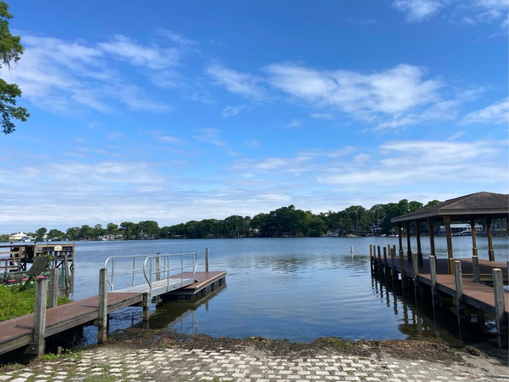 Winter Park Chain of Lakes Fort Maitland Park boat ramp and kayak launch