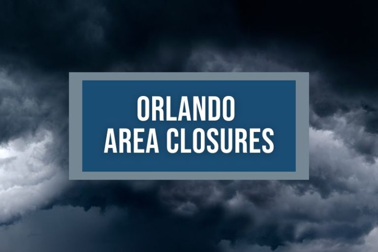 Hurricane Idalia – Disney World and Orlando Closures