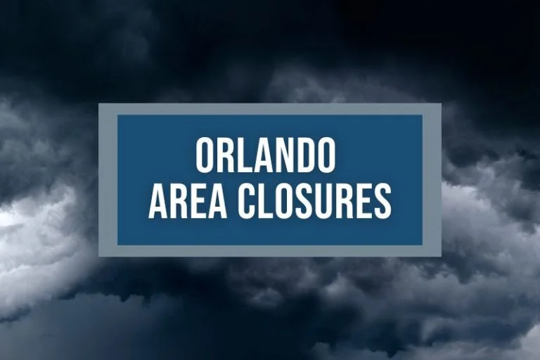 Hurricane Milton – What’s Closed in Orlando, Disney World and Nearby