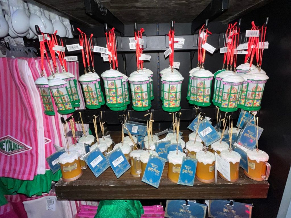 Hogsmeade Village Ornaments at Universal's Holiday Tribute Store 2022
