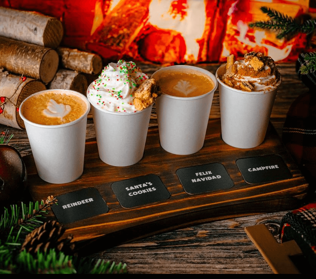 New City Coffee Christmas Winter Flight -