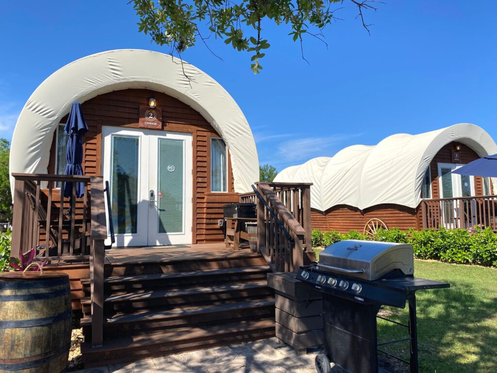 Luxe Conestoga Wagon at Westgate River Ranch