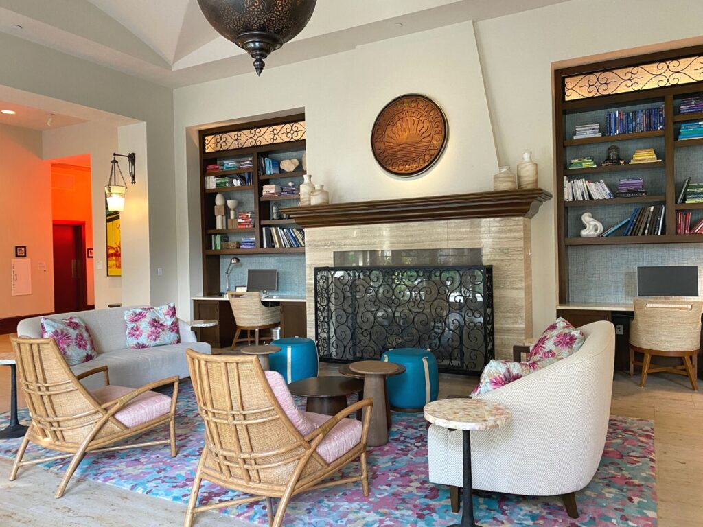 Lobby Seating Area at Alfond Inn Winter Park