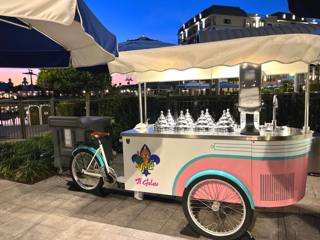 Gelato Cart at Disney's Riviera Resort - Jenna Clark