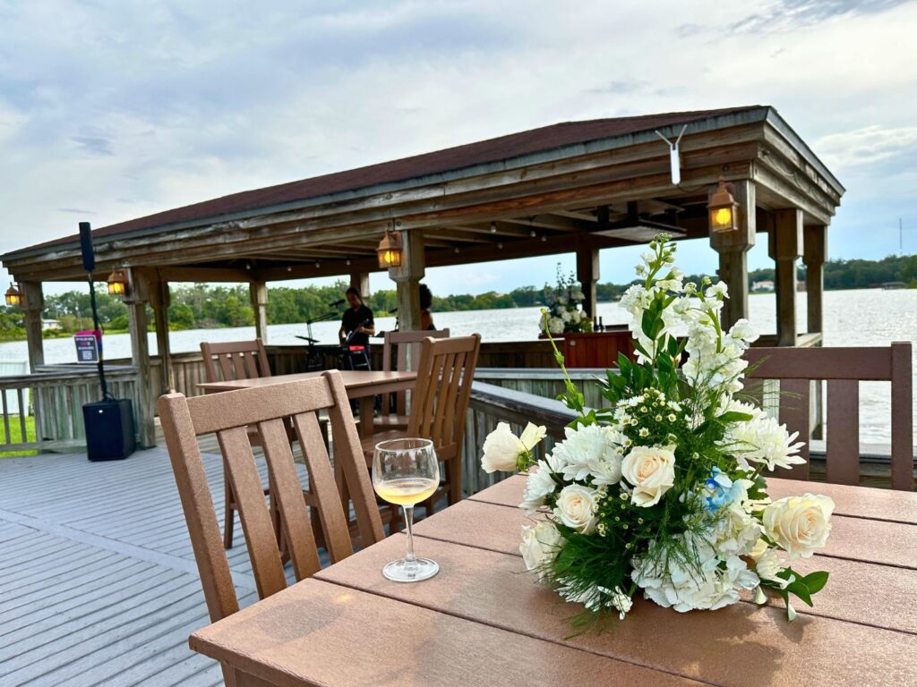 Lake Patio for Private Events at Enzo's on the Lake 