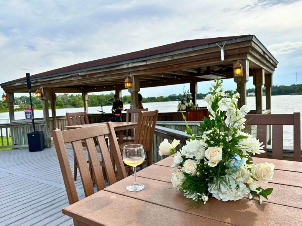 Lake Patio for Private Events at Enzo's on the Lake