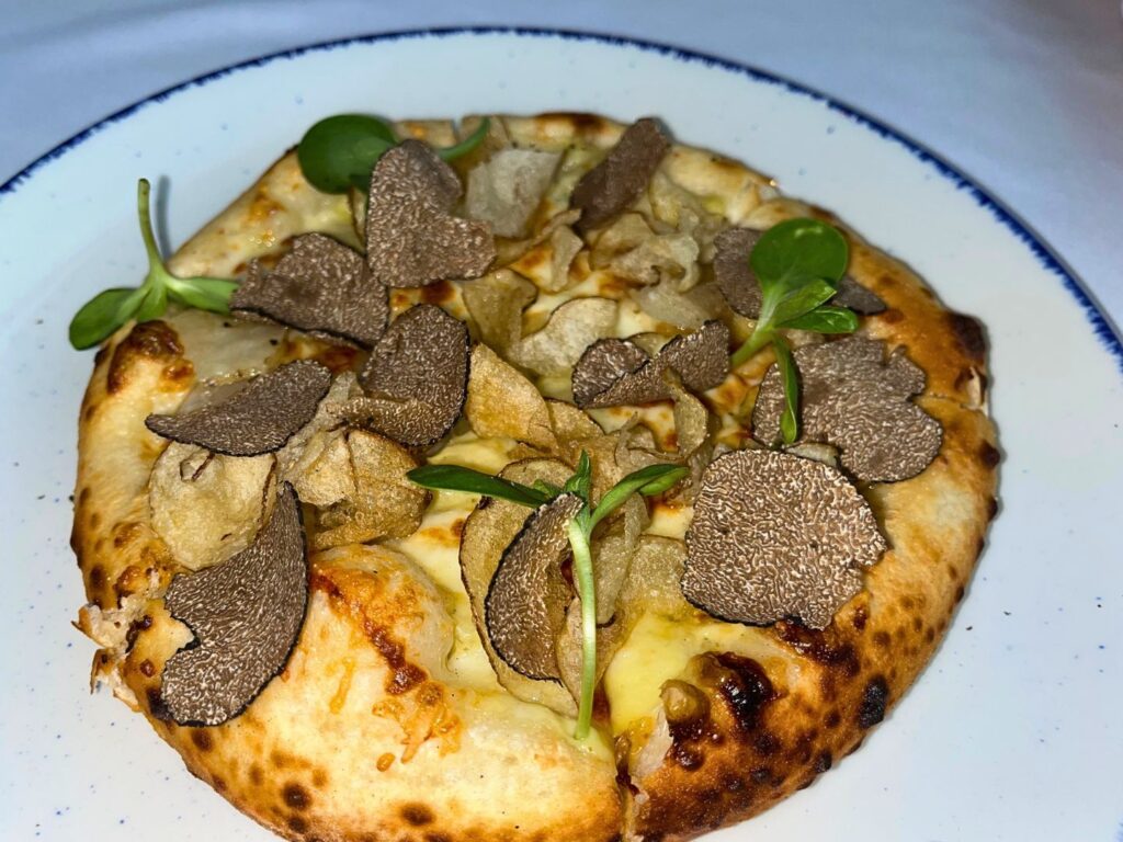 Black Truffle Pizza at California Grill