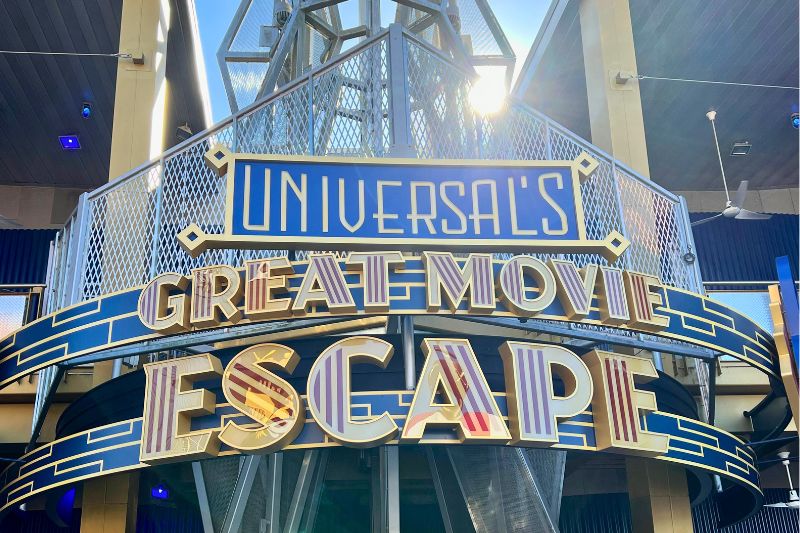 Entrance to Universal's Great Movie Escape - Terri Peters